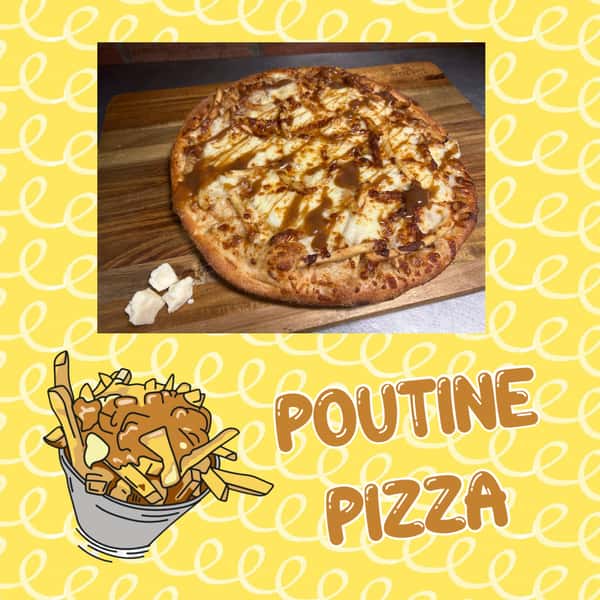 🔐POUTINE PIZZA 🍟