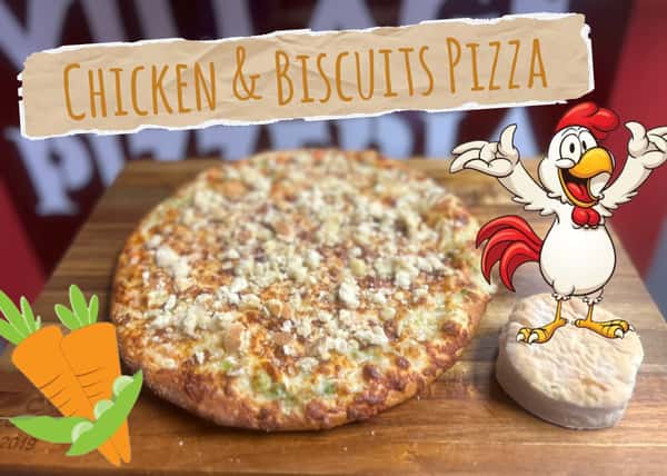 🔐CHICKEN & BISCUITS PIZZA