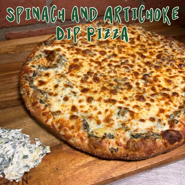 🔐SPINACH & ARTICHOKE DIP PIZZA 