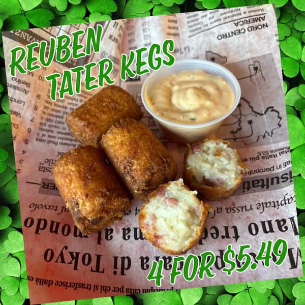 REUBEN TATER KEGS