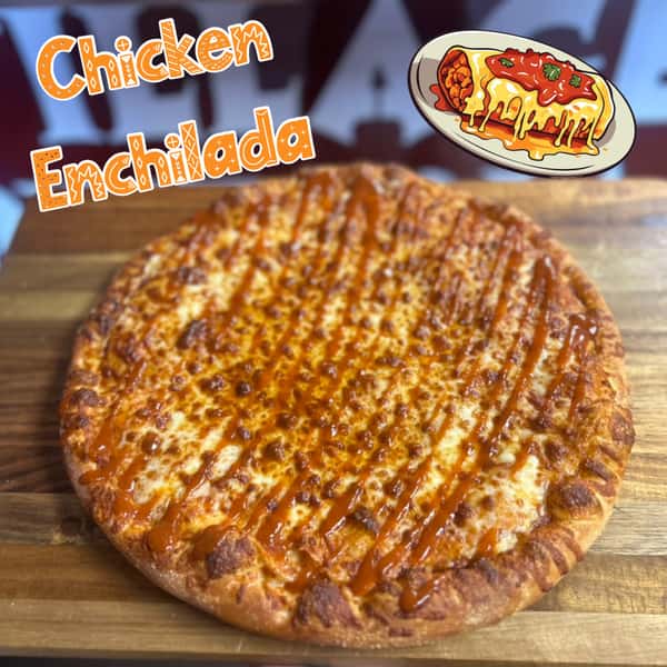 CHICKEN ENCHILADA PIZZA