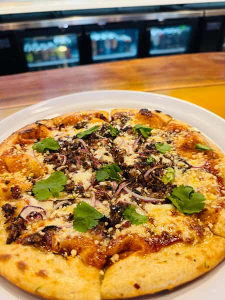 Smoked Brisket Pizza