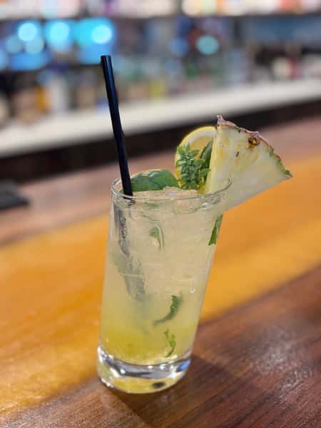 Pineapple Basil Lemonade
