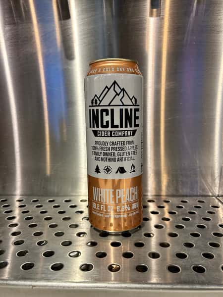 Incline White Peach Cider