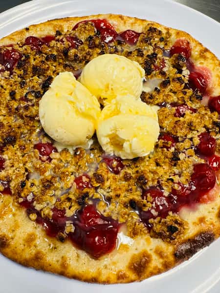 Cherry Crisp Pizza