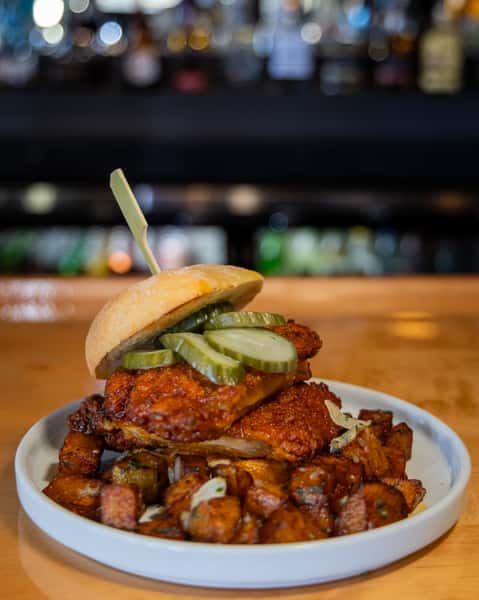 Nashville Hot Chicken Biscuit