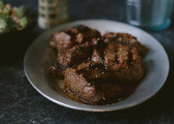 grilled steak tips