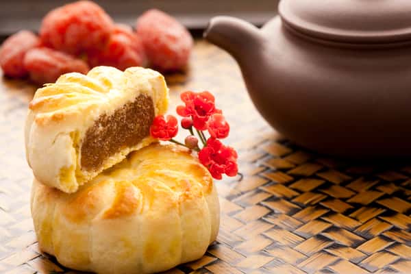 Tea and Moon Cakes