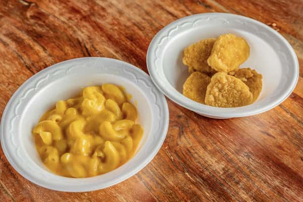 Chicken Nuggets With Mac&Cheese