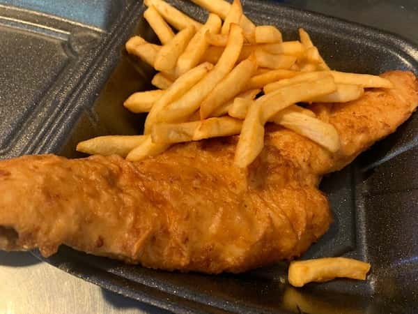 fish with french fries