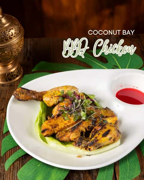 Some dishes just settle you. The Coconut Bay BBQ Chicken, which is grilled, simply plated, and finished with a sweet and sour sauce, is one of them.
Your table is ready. #CoconutBayThaiRestaurant #DowntownBurlingame
