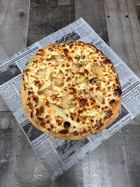 Chicken Alfredo Pizza