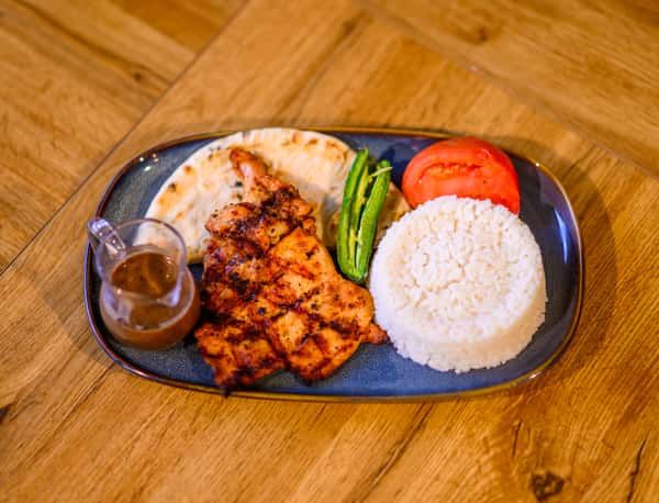Grilled Salmon Kebab