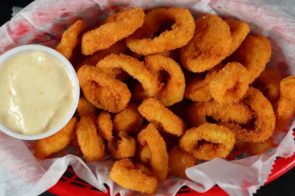 Fried Banana Pepper Ring Basket