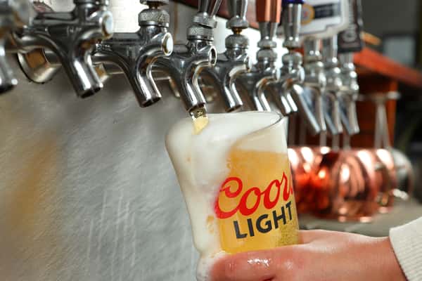 draught beer on tap