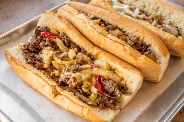 Assorted Traditional Cheesesteaks
