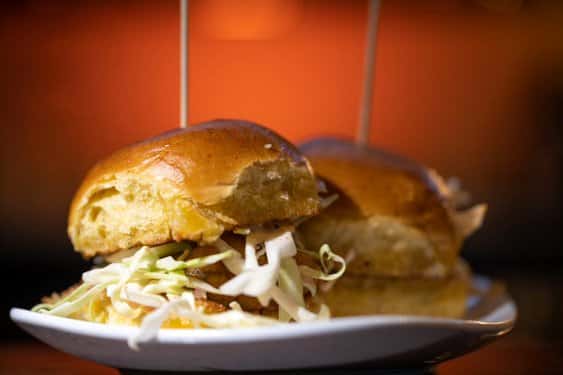 Fried Oyster Sliders