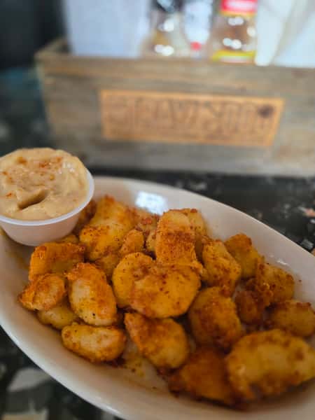 Specialty Cheese Curds: Gochujang or Kimchi