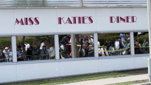Miss Katie's Diner storefront with logo
