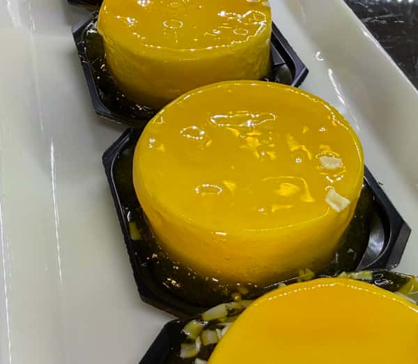 Passion Fruit & Mango Flan