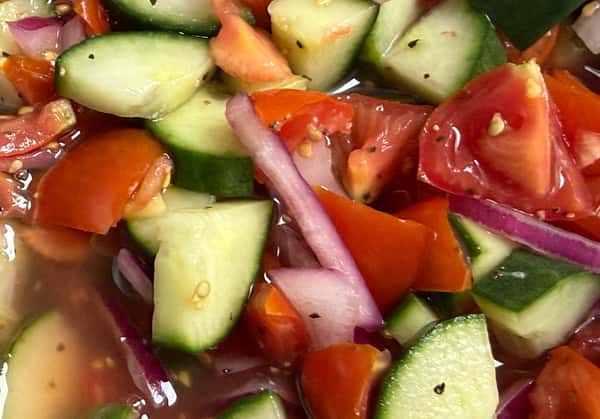 Salad, Cucumber Tomato