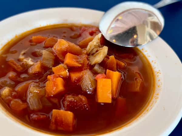 vegetable crab soup