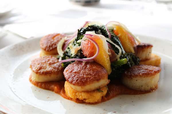 scallop entree