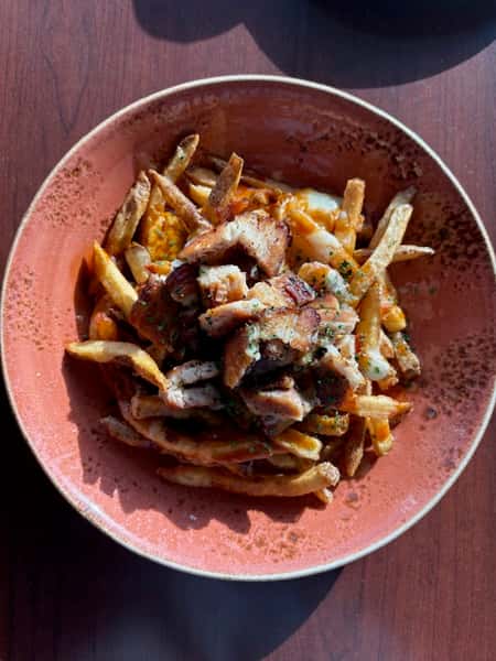 Smoked Pork Belly Poutine - Severn Inn - Restaurant in Annapolis, MD