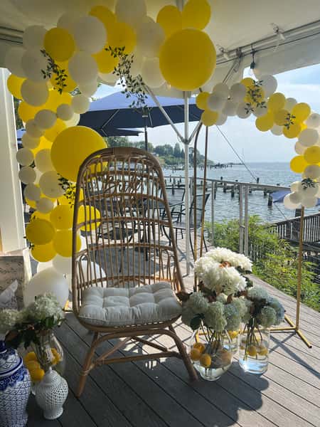 baby shower deck rental