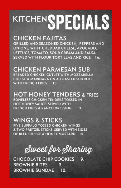 Lanes Spring Specials