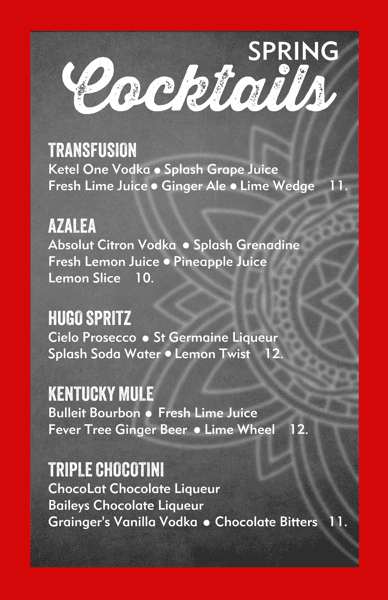 Lanes Spring Specials