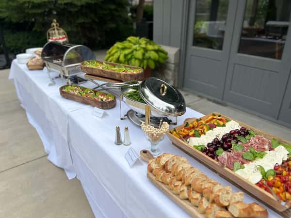 buffet line