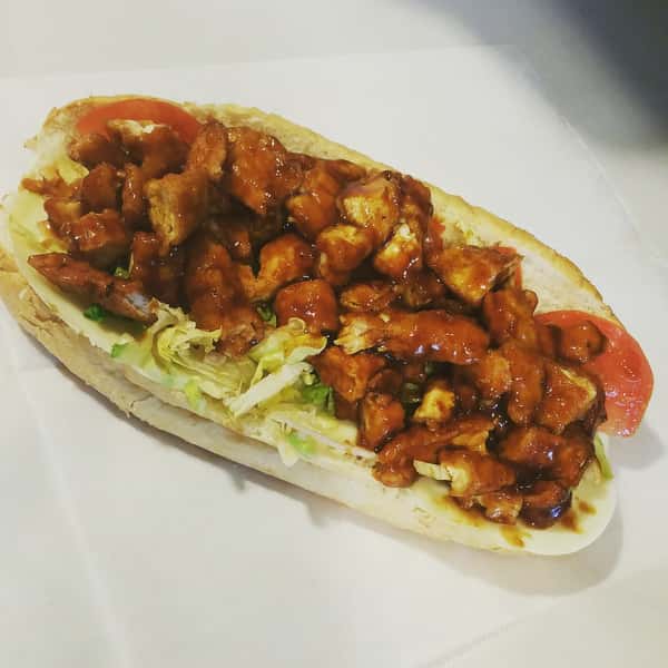 BBQ CHICKEN FINGER HOAGIE