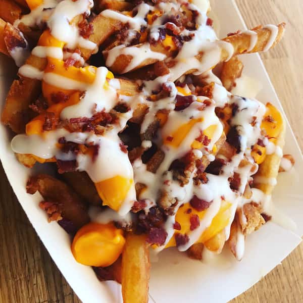 BACON CHEESE FRIES W/RANCH