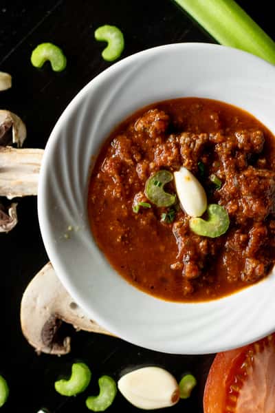 Homemade Tomato & Meat Sauce
