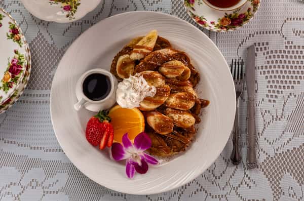 Banana Foster Croissant French Toast, Serves 10