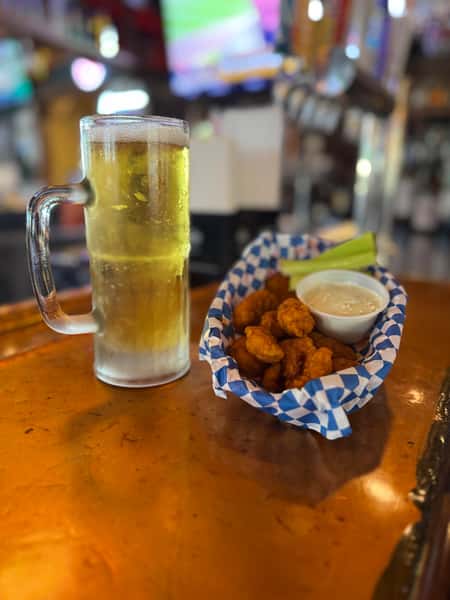 Wednesday: Happy Hour Boneless Wings and Big Beers All Day