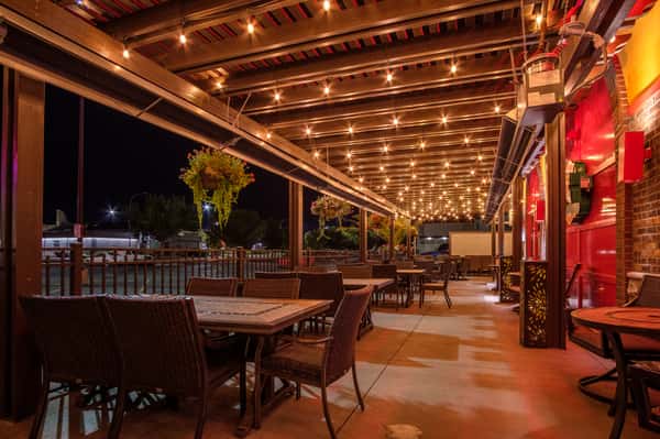 Patio at The Firehouse Grill