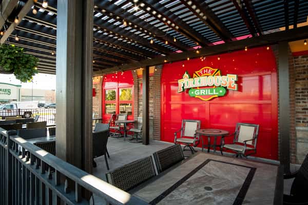 Patio at The Firehouse Grill