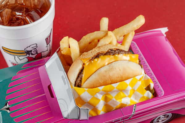 Kids Cheeseburger with French Fries & Drink