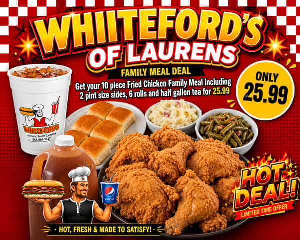 10 PIECE CHICKEN FAMILY MEAL DEAL