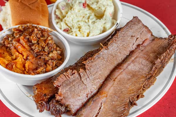 Brisket Dinner Plate