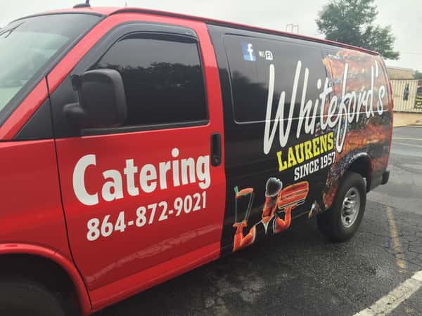 Whiteford's catering van