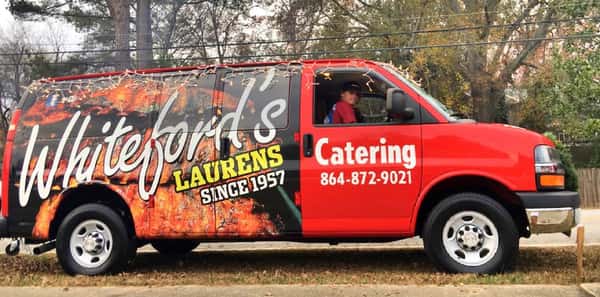 Whiteford's catering van