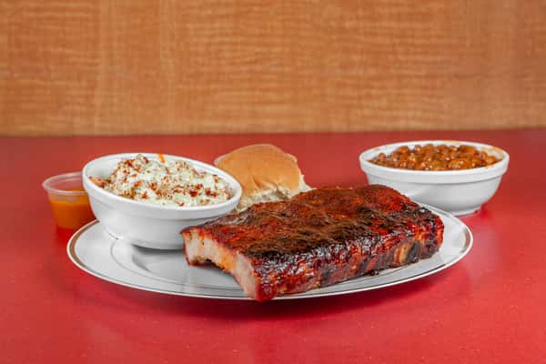 Smoked St. Louis Style Ribs Plate