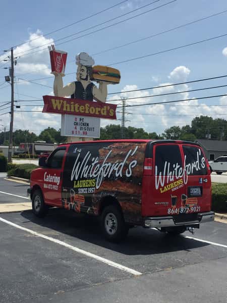 Whiteford's catering van