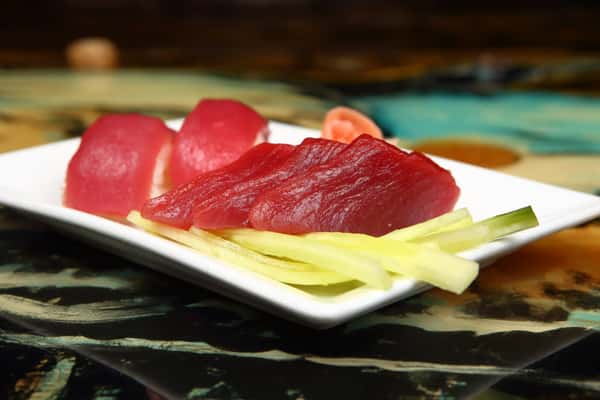 Tuna Nigiri and Sashimi