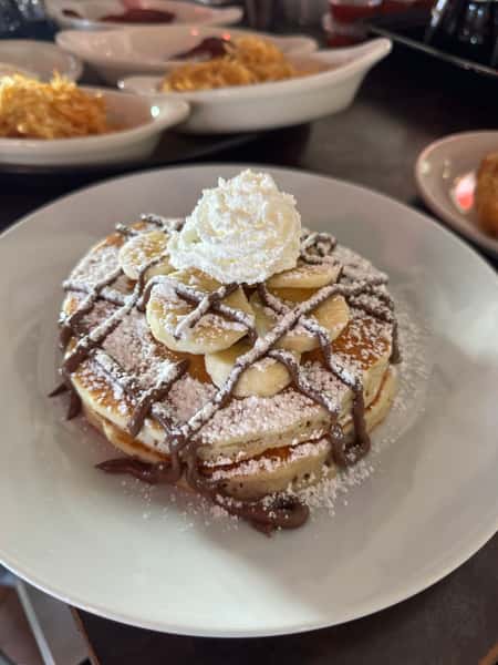 Banana & Nutella Pancakes