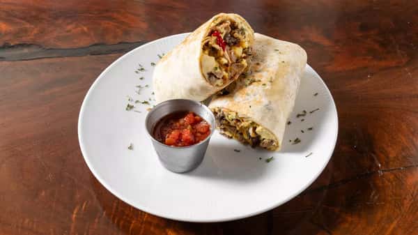 Meat, Meat, Meat Burrito