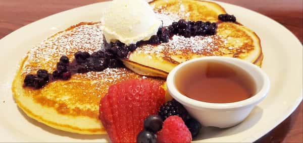 blue berry pancakes